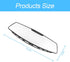 Car Rearview Mirrors, Interior Clip-on Panoramic Rear View Mirror for Car, Wide Viewing Range, 12 inch HD Universal Use for Cars, SUVs, Trucks, Ve...