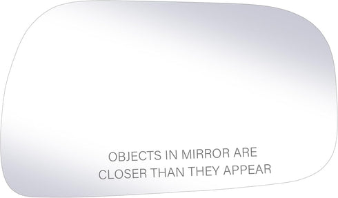 Passenger Side Replacement Mirror Glass - compatible with Toyota vehicles - Camry 1997-2001 - non-heated, without backing plate...