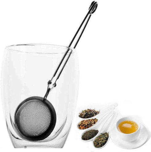 2 Pack Stainless Steel Loose Leaf Tea Infuser Mesh Strainer Ball with Handle...