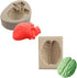 2PCS Halloween Heart and Brain Silicone Molds DIY Simulation Human Organ Fondant Mould Cake Candy Biscuit Polymer Clay Ice Mold Kitchen Baking Too...