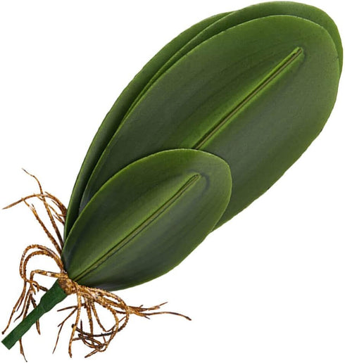 WINOMO Orchid Leaf, Artificial Orchid Plant Fake Flower Leaf Home Office Decoration...