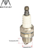 MAYASAF Spark Plugs 5574 Automotive Replacement Ignition Plug Seat type Flat, Thread Diameter 14 mm(0.551")/Reach 9.5mm(0.374") 2 Pack...