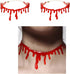 Dripping Blood Choker Halloween Necklace for Women Vampire Costume Accessories Slit Throat Bloody Choker Necklace for Girls Halloween Party Favors...