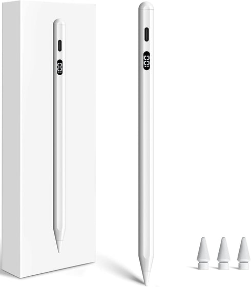 iPencil 2nd Generation, Pencil for iPad with Palm Rejection & Tilt Sensitivity, LED Power Display, Stylus Pen for iPad 6/7/8/9/10, iPad Air 3/4/5,...