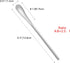 5Inch/12.8cm Coffee Stirrers Spoon,Silver Stainless Steel 304# Coffee Stir Sticks,Round Solid Handle Cocktail Beverage Iced Tea Stirring Stick,Dri...
