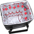 XXL Insulated Cooler Bag and Food Warmer for Delivery & Grocery Shopping with Zippered Top, Black (1 pack)...