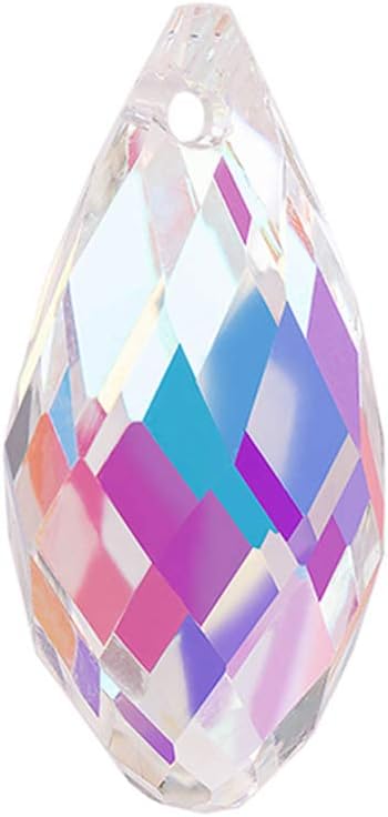 LONGWIN 36pcs AB Teardrop Crystal Beads 10x20mm Waterdrop Faceted Glass Beads for Jewelry Making, DIY Project, Earring, Necklaces, Bracelets...