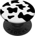 Cool Cow Print Black & White Print PopSockets PopGrip: Swappable Grip for Phones & Tablets PopSockets Adhesive PopGrip...