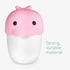 Navaris Baby Hair Rinser - Cute Animal Cup for Bath with 3 Different Pour Spouts - Rinse Shampoo and Keep Water Out of Baby's Face and Eyes - Pink...