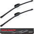 OTUAYAUTO Rear Windshield Wiper Blades - 2 Pieces of 13" Car Back Window Wiper - for Hyundai Elantra GT, I30 2012 2013 2014 2015 2016 2017...