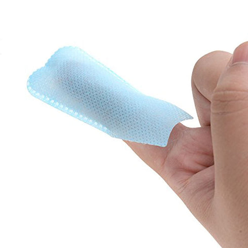 50Pcs Finger Cleaning Teeth Wipes Disposable Non-Woven Fabric Soft Gauze Infant Finger Clean Oral Toothbrushes Whitening...