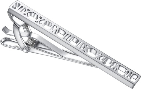 Tie Clip for Men 2.4" Simple Tie Bar Business Fathers Day Wedding Birthday Jewelry Gift...
