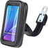 Motorcycle Universal Phone Mount Holder Waterproof Motorcycle Cell Phone Holder with Rain Cover 360° Rotation Motorbike Rearview Mirror Mount, fit...