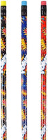Assorted Superhero Pencils (Pack of 24) Super Hero 7.5 inches (1 Pack - 24 Pencils) Colorful - Blue, Red and Black. Pow! Bam! Whack!...