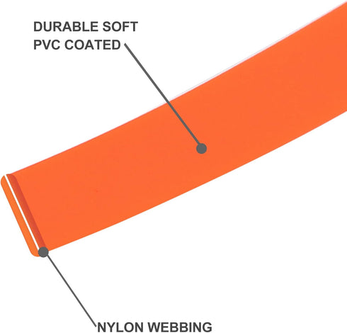 Waterproof Long Leash Durable Dog Recall Training Lead Great for Outdoor Hiking, Training, Yard, Beach and Swimming (Orange, 30ft)...