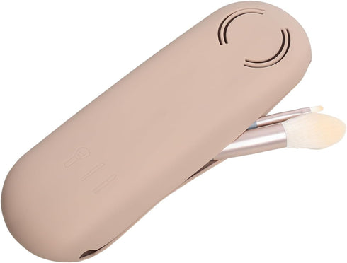 Makeup Brush Holder/makeup brush covers/Travel Makeup Brush Holder/Soft Silicone Makeup Brush Holder/Stylish Make Up Brushes Holder Organizer/Doub...