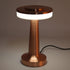 ASHATA Portable LED Retro Touch Control, Modern Table Lamps, 3 Levels Color Temperature Rechargeable Night Light for Hotel Home (Copper)...