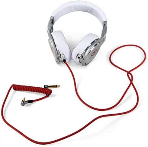 3.5mm&6.5mm Coiled Cord Replacement Detox Edition Cable Compatible with Beats Solo SoloHD Pro Detox Headphones...