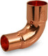 Everflow Supplies CCRN1000 1/2" x 3/8" Nominal Size 90 Degree Short Radius Reducing Elbow with Copper Sweat Connects for 5/8" x 1/2 Outer Diameter...