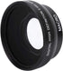 HD Wide Angle Lens with Macro Close-up Lens 0.45X Magnification High Definition Wide-Angle Lens Fits Any 49mm Diameter Lens...