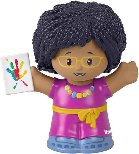 Replacement Part for Little People School Teacher and Student Playset - HBW66 ~ Replacement African American Female Teacher...