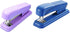 1Pc Blue Basics Stapler,Desktop Stapler,Office Stapler,25 Sheet Capacity,Use Safety Convenient to Carry,Desktop Staplers,Office Products,Manual St...