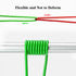 Alligator Clips with Wires, 20A Jumper Wires Heavy Duty with Protective Copper Clips, 4PCS Stamping Dual Ended Crocodile Clips with Banana Plug Te...