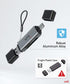 uni SD Card Reader, High-Speed USB C to Micro SD Card Adapter USB 3.0 Dual Slots, Memory Card Reader for SD/Micro SD/SDHC/SDXC/MMC, Compatible wit...