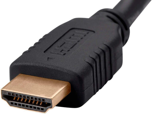 Monoprice 4K High Speed HDMI Cable - HDMI 2.0, 4K@60Hz, HDR, HDR10, Dolby Vision, 18Gbps, YUV 4:4:4, 28AWG, With Ferrite Cores, 6 Feet, Black...