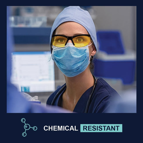Bifocal Safety Glasses - Safety Glasses with Readers for Healthcare, Woodworkers, Motorcyclists, Workshop - Ansi Z87+ - Polycarbonate Lenses - (Ye...