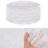 100 Pieces Disposable Headbands Spa Stretchable Headband Skincare Headbands for Women Soft Non Woven Facial Spa Head Bands White...