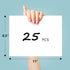25 Sheets White Cardstock 8.5 x 11, 92lb/250gsm Card Stock Printer Paper, Thick Paper Cardstock Paper for Invitations, Cards Making, Office Printi...