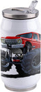 14oz Stainless Steel Tumbler with Lid & Straw-Double Wall Vacuum Insulated Travel Mug,Tractors Monster Truck Water Bottle Coffee Beverage Drinks C...