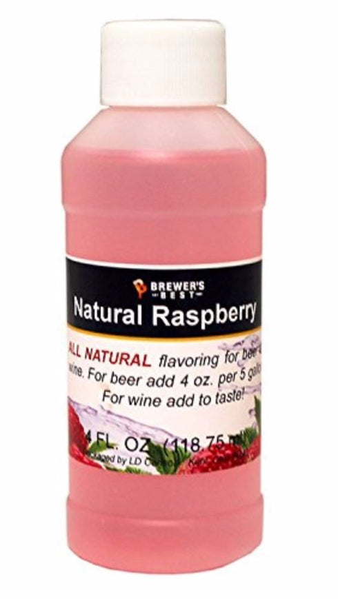 Brewer's Best Natural Beer and Wine Fruit Flavoring (Raspberry)...