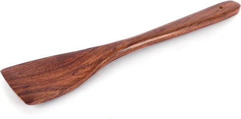 LX LEKHX Wooden Spoons For Cooking,2 Pcs Natural Teak Wooden Kitchen Utensils Set Wooden Utensils for Cooking Wooden Cooking Utensils Wood Spatula...