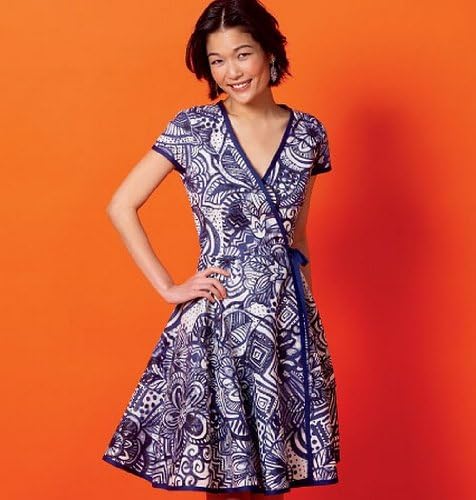McCall Pattern Company M6959 Misses' Dresses and Belt, Size A5 "6-8-10-12-14"...