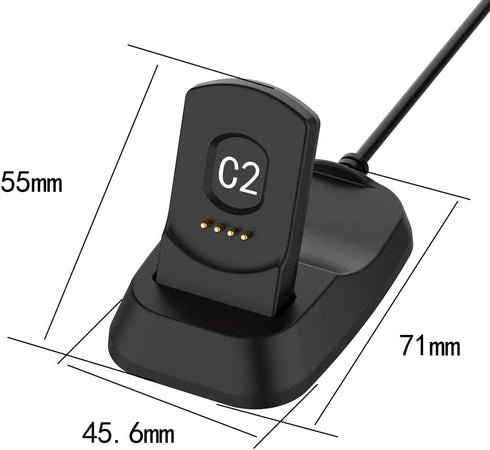 for TicWatch Mobvoi C2 Magnetic USB Charging Cable Dock, Replacement USB Charger Charging Cable Dock for TicWatch Mobvoi C2......