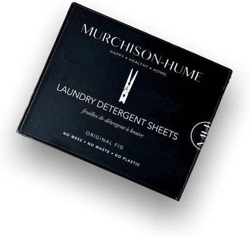 Murchison-Hume Zero-Waste Luxury Laundry Sheets - Box of 40 Double Sheets - Up to 80 Loads (Original Fig)...