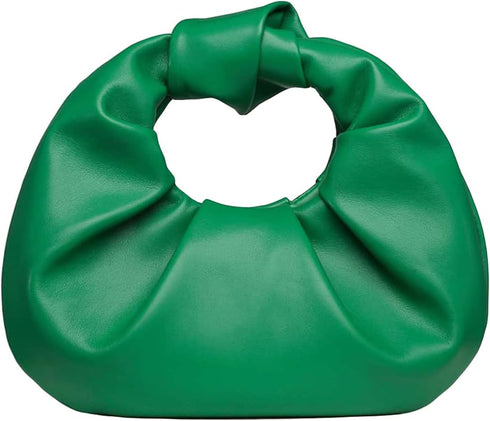 Verdusa Women's Ruched PU Leather Hobo Handbag Clutch Purse...