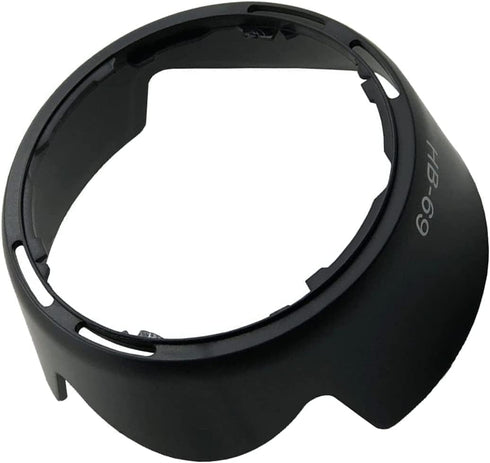 HB-69 Lens Hood Shade for Nikon AF-S(Not for AF-P) DX 18-55mm f/3.5-5.6GVR II(Not for G VR,Not for G EG II),52mm Digital Tulip Flower Lens Hood Bl...