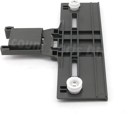 W10350376 Dishwasher Top Rack Adjuster Replacement Part w/ 0.90" Diameter Wheels for KitchenAid Whirlpool Kenmore, Replace W10253546 AP5272176 PS3497383 WPW10350376