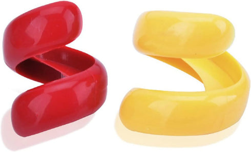 2PCS Spiral Hot Dog Slicers, Cyclone Barbecue Sausage Cutter Kitchen Tools Spiral Hot Dog Cutters Home DIY Sausage Slicer Gadget for BBQ Picnic Ca...