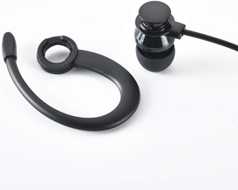 Single Side Earphone in-Ear Stereo to Mono Earbuds,3.5mm Plug Ear Hook Earpiece,Compatible Android Smartphones MP3 Players...
