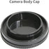 2 Pack Rear Lens Cap and Camera Body Cap Cover Kit for Sony A9 A7 A7II A7III A7IV A7S II III A7R II III A7RIV A7RV A7CR A7C II A7CII A6700 A6600 A...