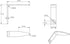 10-165 3/8in. L-Shaped Large Rafter Hook for Nail Guns with 3/8in. NPT Air Fitting with Teeth Washer and Flat Washers...