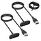 Threeeggs 2 Pack Charger for Fitbit Inspire 2 USB Charging Cable Dock Cord 3.3 ft / 100cm...