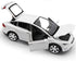 Toy Car Model X, Pull Back Car Toys Alloy Vehicles with Lights and Sound 1:32 Scale Model Car (White)...
