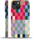 SEized Case Compatible with for iPhone 14,Colorful Checkerboard Phone Case for Girl Women Boy Men,Durable Protection Case for iPhone 14...
