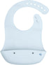 green sprouts Unisex Baby Scoop Silicone Bib, Light Blueberry...