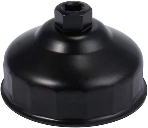 DEDC 3.39inch/86mm 16 Flutes Aluminium Oil Filter Wrench for BMW, Oil Filter Housing Cap Removal Tool for N20, N26, N51, N52, N54, N55, N63, N74, ...